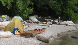 Campsite, Broken Islands