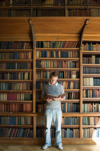 Books are big here.
