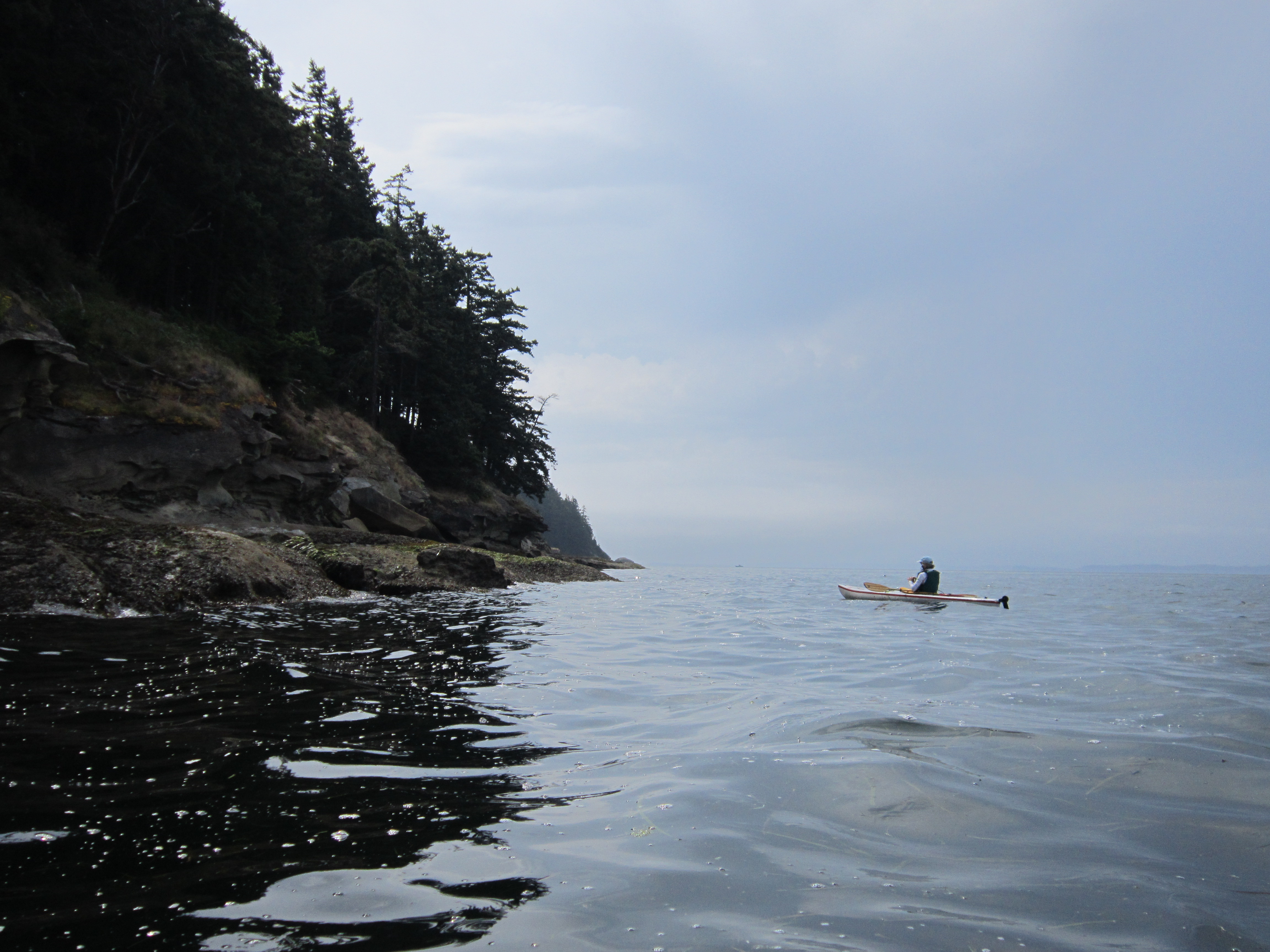Kayaking Near Wildcat Cove, Larrabee State Park