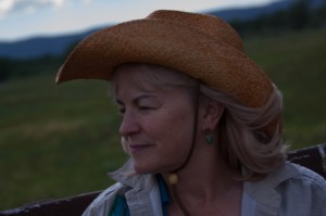 See, I DO sometimes wear a cowgirl hat!