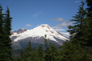 View of Mount Baker from Dock Butte